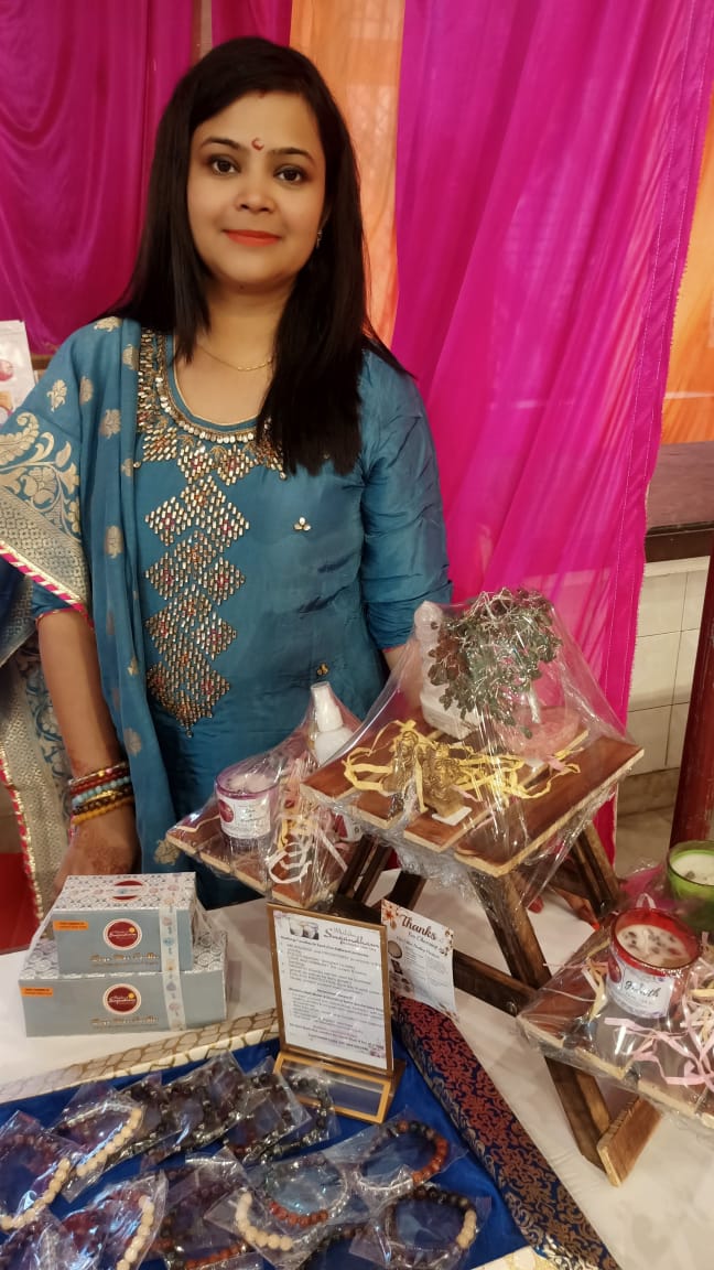 Mihika Sugandham sacred ritual collection on display